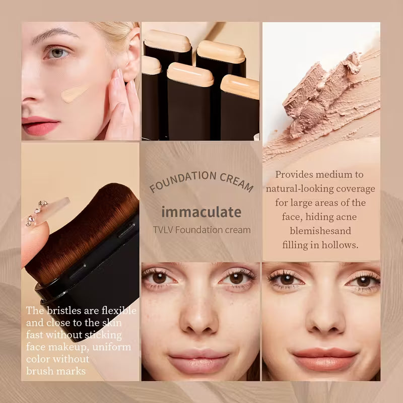 2-in-1 Waterproof Concealer and Foundation Stick